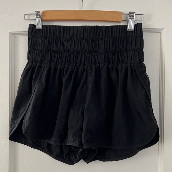 Free People Movement The Way Home Black High Rise Shorts Small Running Lined - Picture 1 of 11